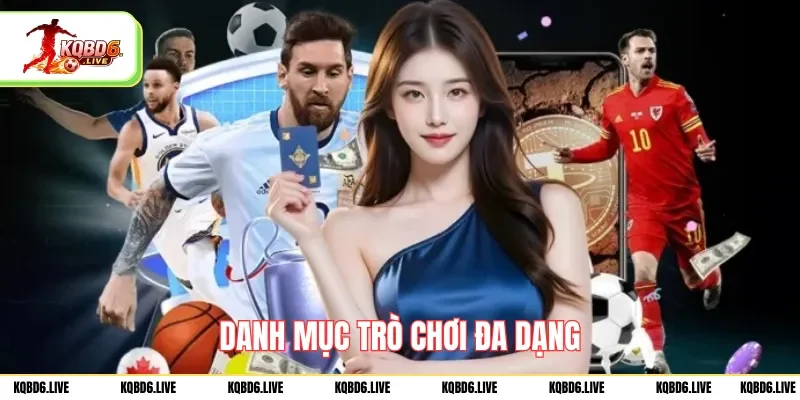 Danh mục trò chơi đa dạng