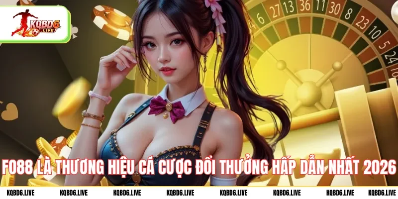 FO88 là thương hiệu cá cược đổi thưởng hấp dẫn nhất 2026