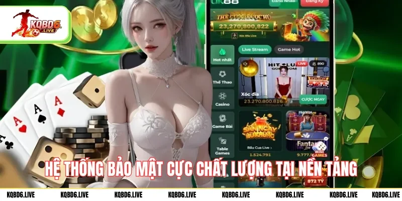 Hệ thống bảo mật cực chất lượng tại nền tảng