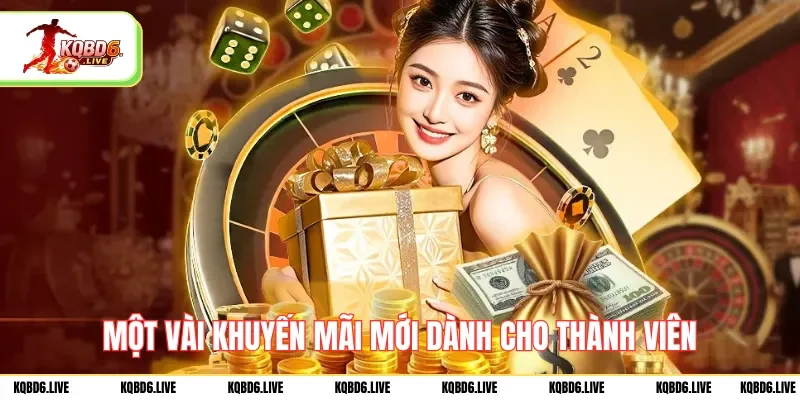 Một vài khuyến mãi mới dành cho thành viên