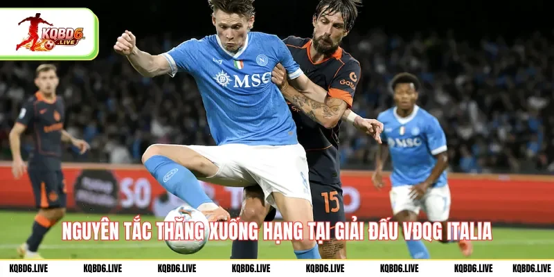 Nguyên tắc thăng xuống hạng tại giải đấu VĐQG Italia